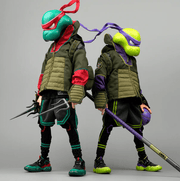 TMNT Raphael & Donatello 1/6 scale action figures Action Figure JT Studio