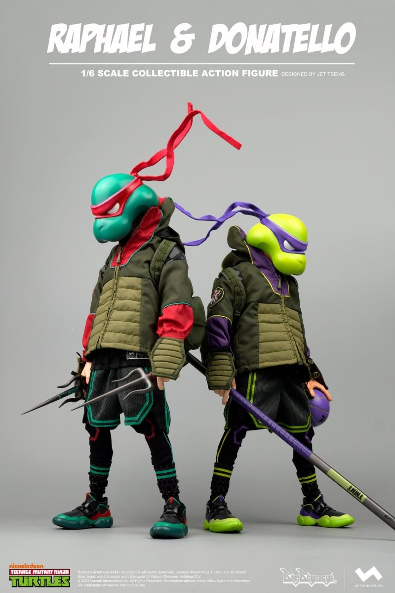 TMNT Raphael & Donatello 1/6 scale action figures Action Figure JT Studio