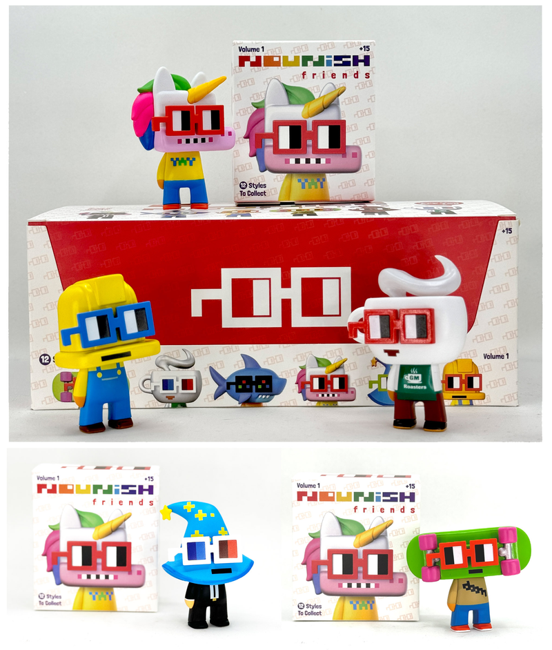 Nounish Friends Sealed Display Case Nouns Bigshot Toyshop