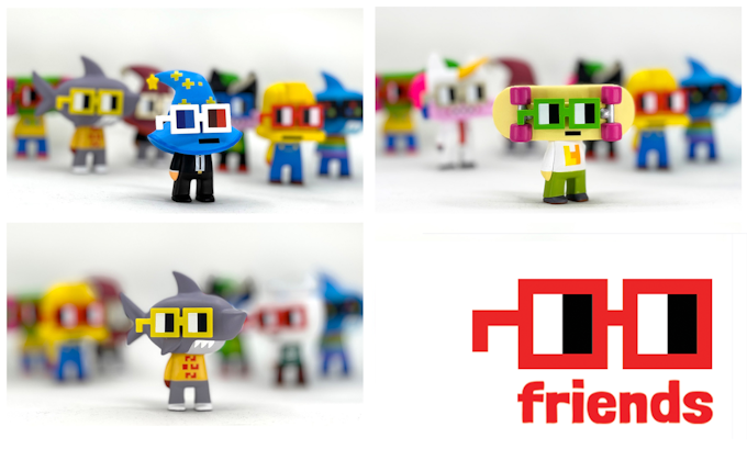 Nounish Friends Sealed Display Case Nouns Bigshot Toyshop