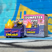 Trash Panda Energy Dumpster Fire vinyl figure Vinyl Art Toy 100soft