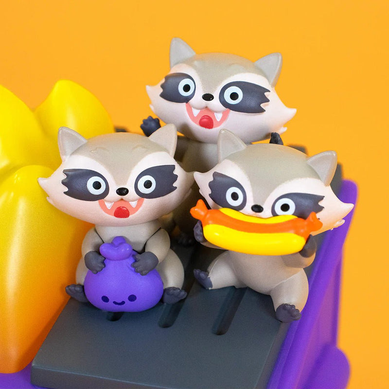 Save 0 % Save % Trash Panda Energy Dumpster Fire vinyl figure