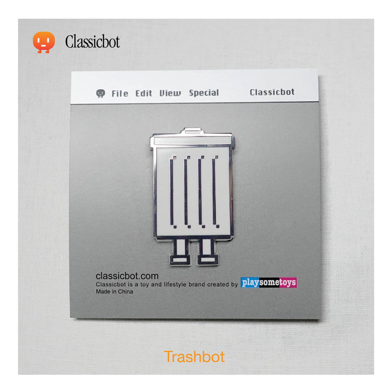 Trashbot Pin Pin Classicbot