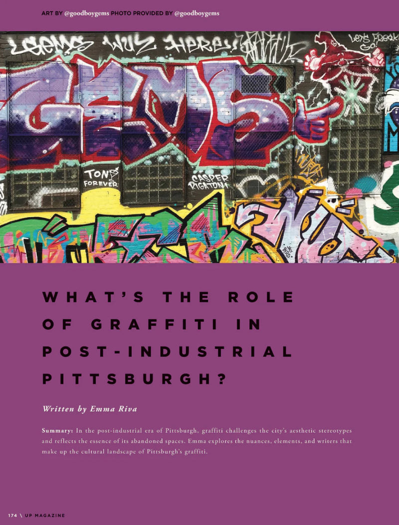 UP Magazine Issue 6: Graffiti — Tenacious Toys®
