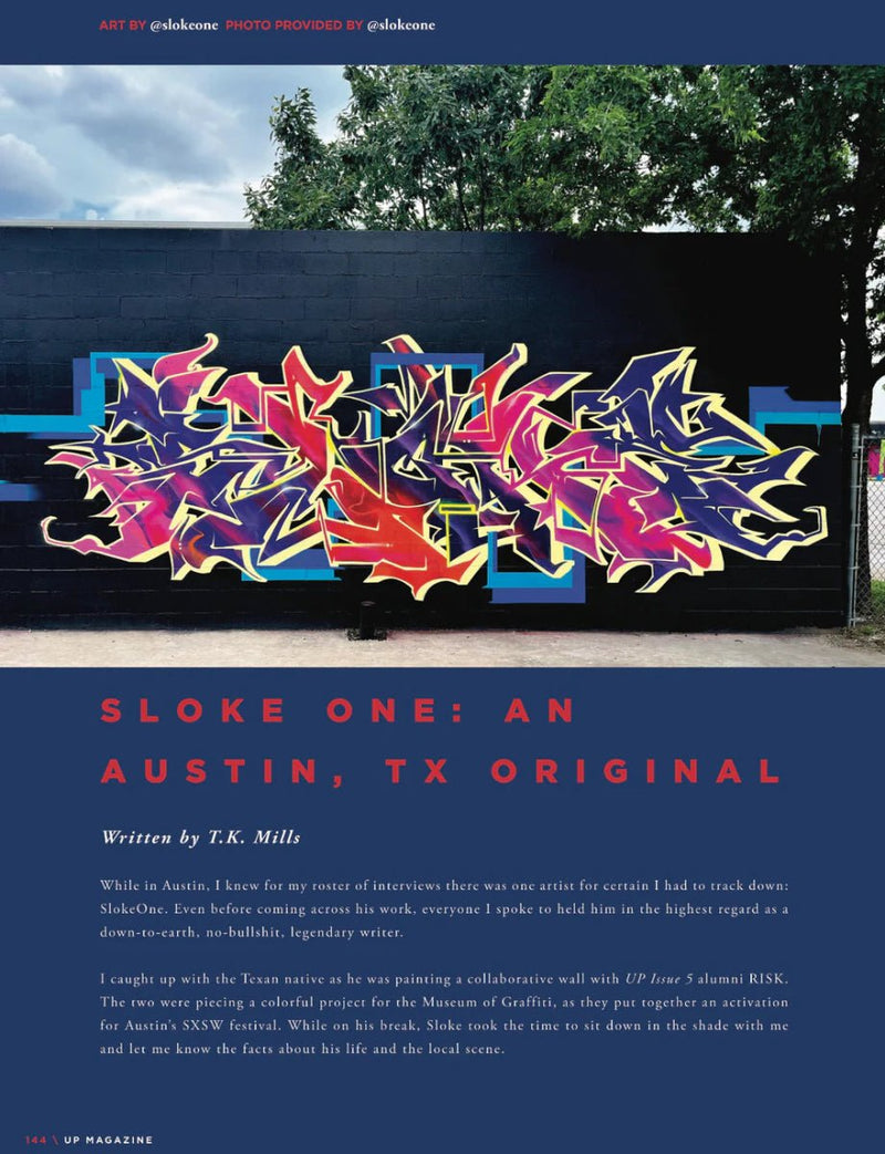 UP Magazine Issue 6: Graffiti Art & Swag UP Magazine