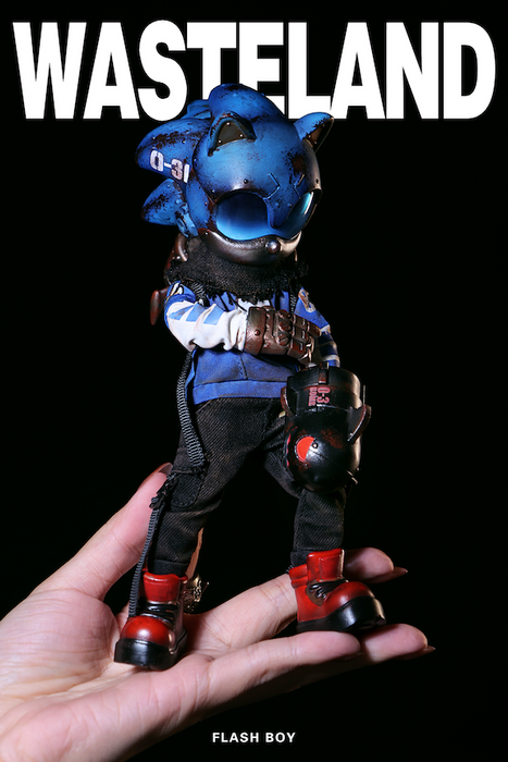 WEARTDOING Wasteland Flash Boy Blue action figure PREORDER SHIPS AUG Action Figure Sank Toys