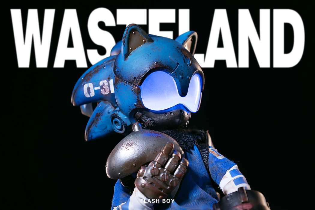 WEARTDOING Wasteland Flash Boy Blue action figure PREORDER SHIPS AUG Action Figure Sank Toys