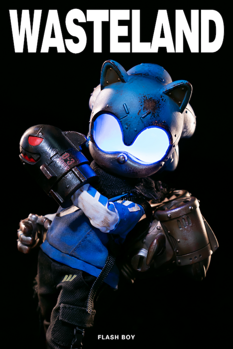 WEARTDOING Wasteland Flash Boy Blue action figure PREORDER SHIPS AUG Action Figure Sank Toys