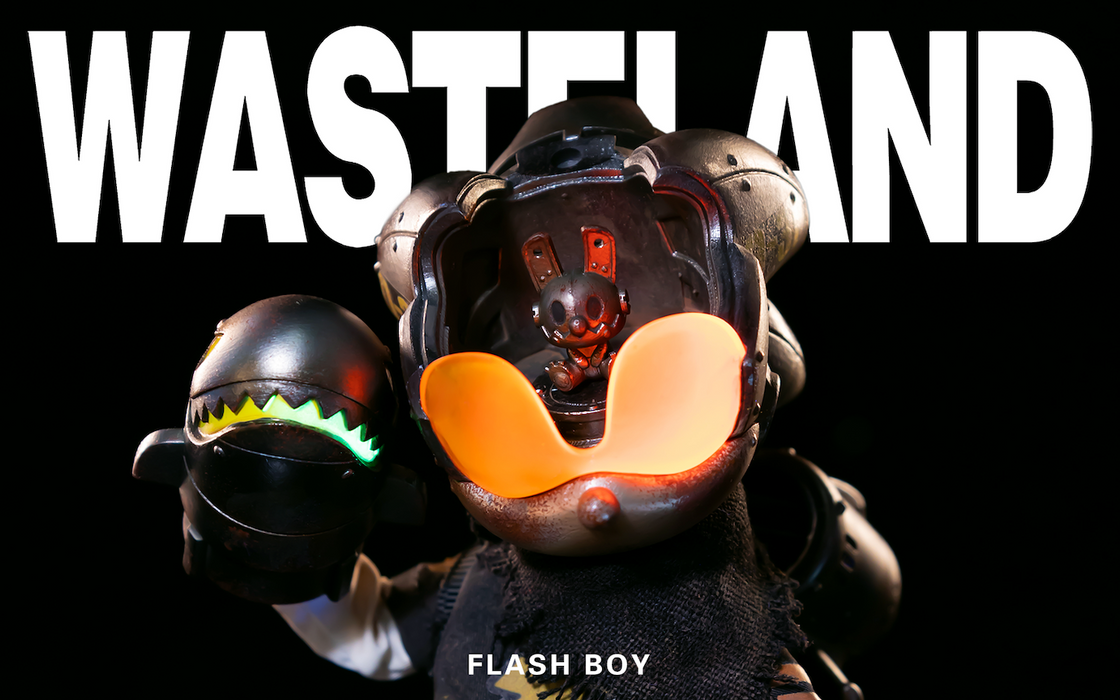 WEARTDOING Wasteland Flash Boy Yellow action figure PREORDER SHIPS AUG Action Figure Sank Toys