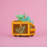 Wizard of Barge Goblinz Rule Dumpster Fire Vinyl Figure Vinyl Art Toy 100soft