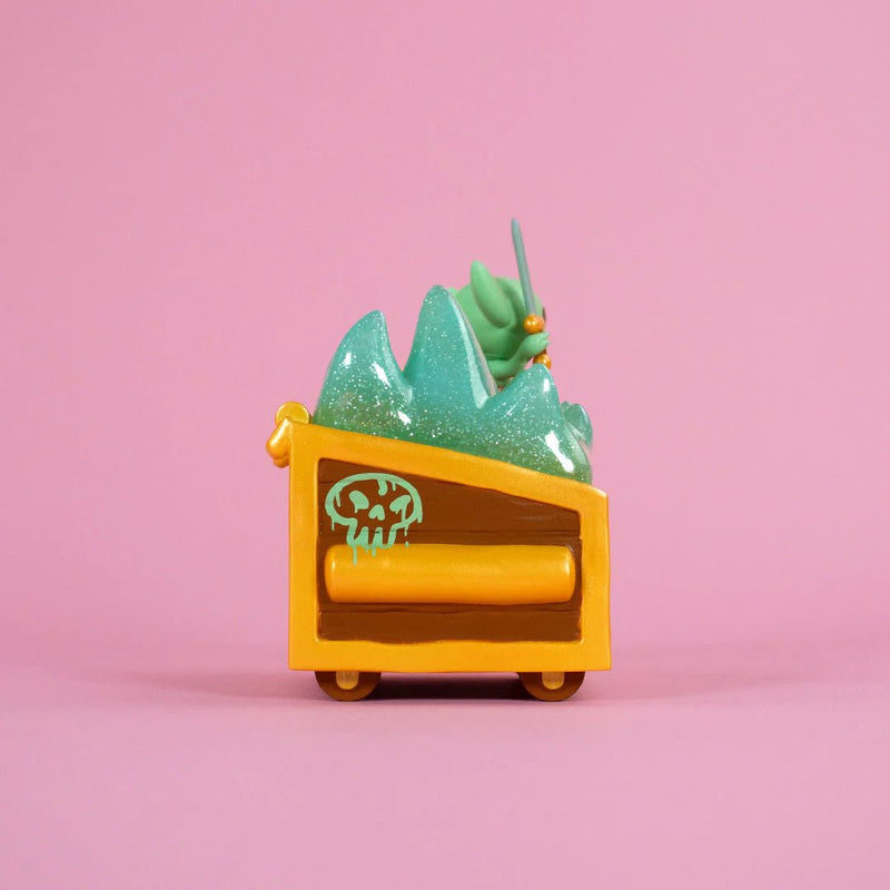 Wizard of Barge Goblinz Rule Dumpster Fire Vinyl Figure Vinyl Art Toy 100soft