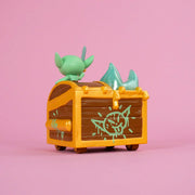 Wizard of Barge Goblinz Rule Dumpster Fire Vinyl Figure Vinyl Art Toy 100soft
