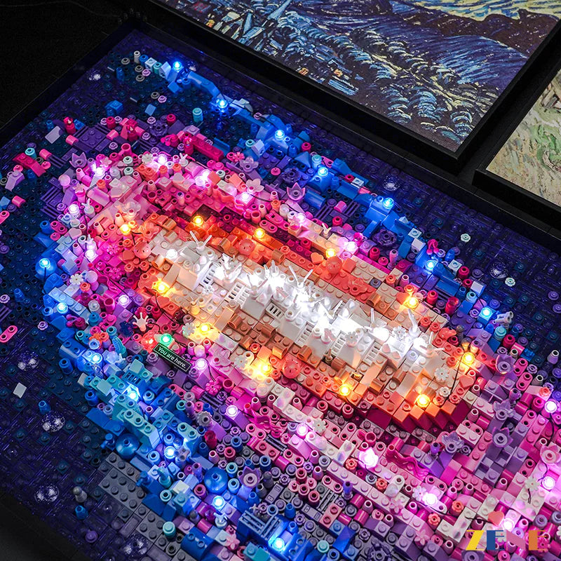 Light Kit for LEGO Milky Way Galaxy #31212 Led Light Kit for LEGO ZENE20 ZENE