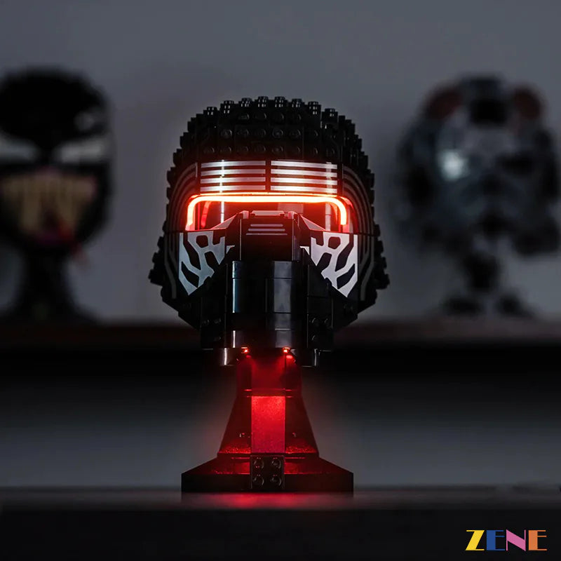 Light Kit for LEGO Kylo Ren Helmet #75415 Led Light Kit for LEGO ZENE20 ZENE