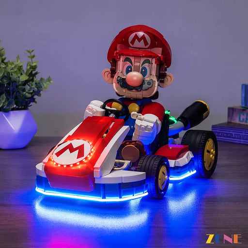 Light Kit for LEGO Mario & Standard Kart #72037 Led Light Kit for LEGO ZENE20 ZENE