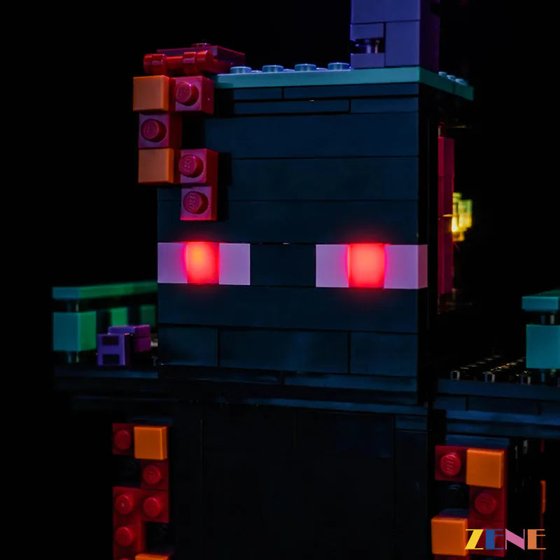 Light Kit for LEGO Minecraft® Enderman Tower #21279 Led Light Kit for LEGO ZENE20 ZENE