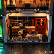 Light Kit for LEGO Quality Quidditch Supplies & Ice Cream Parlour #76452 Led Light Kit for LEGO ZENE20 ZENE
