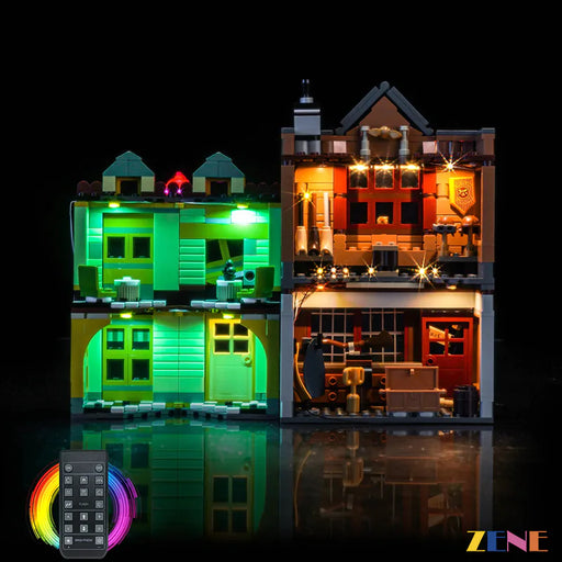 Light Kit for LEGO Quality Quidditch Supplies & Ice Cream Parlour #76452 Led Light Kit for LEGO ZENE20 ZENE