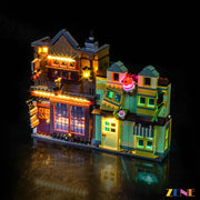 Light Kit for LEGO Quality Quidditch Supplies & Ice Cream Parlour #76452 Led Light Kit for LEGO ZENE20 ZENE