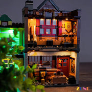 Light Kit for LEGO Quality Quidditch Supplies & Ice Cream Parlour #76452 Led Light Kit for LEGO ZENE20 ZENE