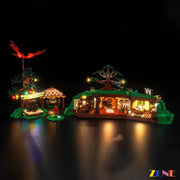 Light Kit for LEGO The Shire: The Lord of the Rings #10354 Led Light Kit for LEGO ZENE20 ZENE