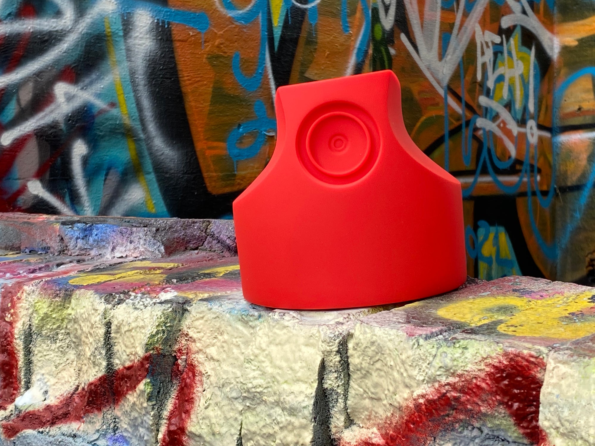 Banana Skinny Cap Red Vinyl Art Toy Tenacious Toys