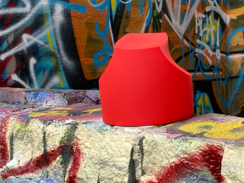 Banana Skinny Cap Red Vinyl Art Toy Tenacious Toys