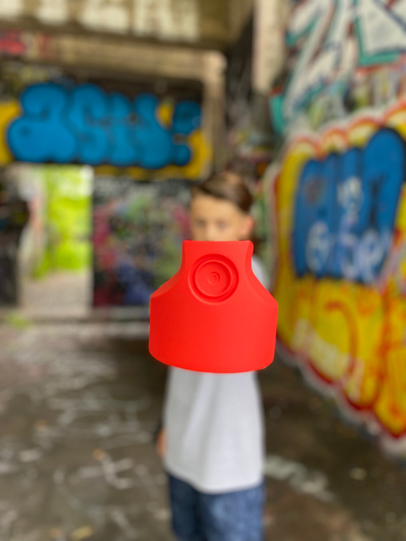 Banana Skinny Cap Red Vinyl Art Toy Tenacious Toys