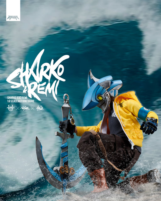 Sharko & Remi OG Yellow Submariner Edition action figure by Chk Dsk x Quiccs x Devil Toys Action Figure Devil Toys