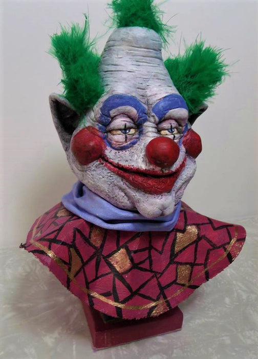 Killer Klowns Jumbo 9.5" Hand Painted & Detailed Resin Bust Heiden Productions Resin Tenacious Toys®