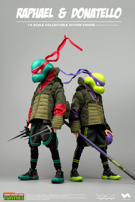 TMNT Raphael & Donatello 1/6 scale action figures PREORDER