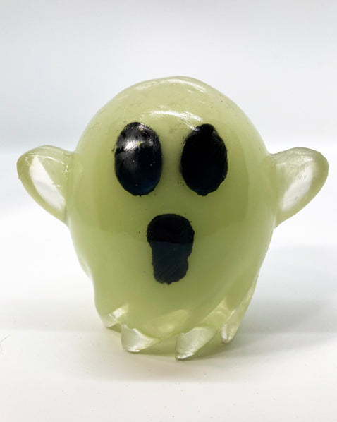 Green GID Ghost double cast 3-inch resin by Weston Brownlee