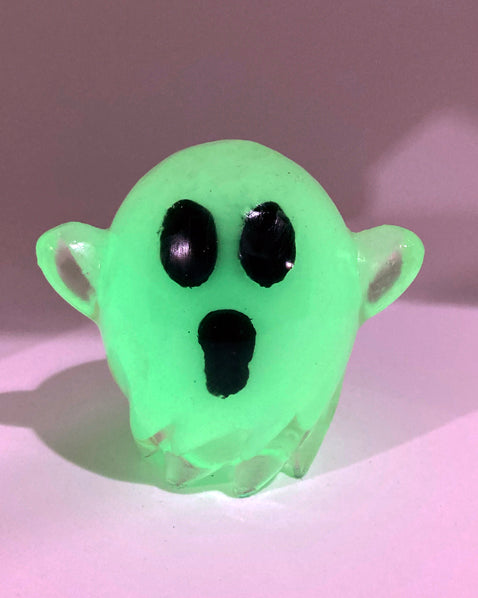 Green GID Ghost double cast 3-inch resin by Weston Brownlee
