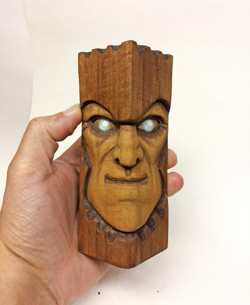 Undead Knight Guard Wood Carving by NEMO NEMO Custom Tenacious Toys®