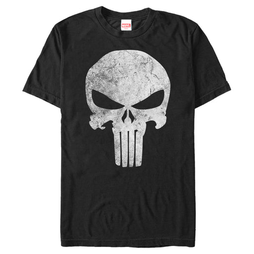 Men's Marvel Punisher Distressed Skull T-Shirt Apparel Marvel
