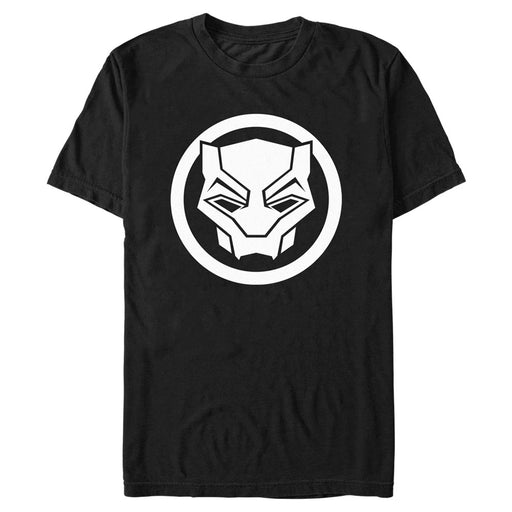 Men's Marvel Black Panther Wakanda Forever Black Panther Sigil Clear T-Shirt Apparel Marvel Black Panther Wakanda Forever