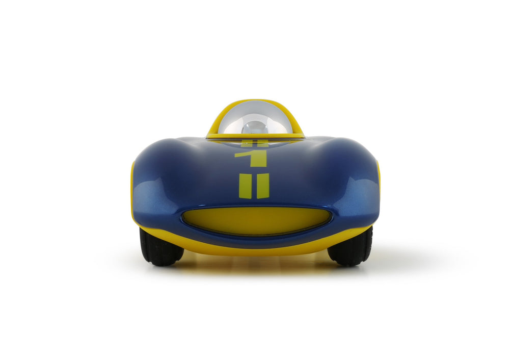 Playforever Speedy Le Mans Racing Car Yellow & Metallic Blue Boy Edition Playforever Children Tenacious Toys®