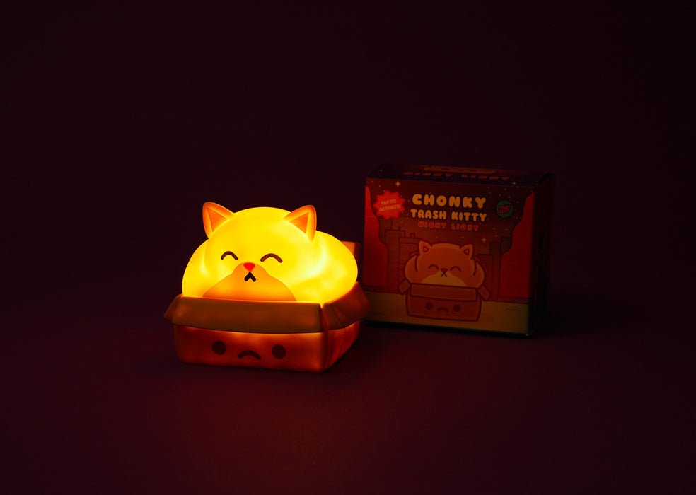 Chonky Trash Kitty 4-inch Light by 100% Soft