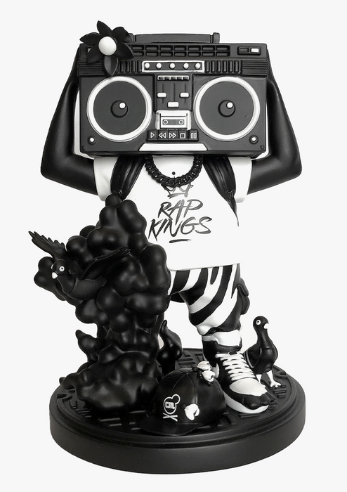 Rap Kings GOONBOX Black & White Edition 7 inch vinyl figure by Chris Murray x Clutter