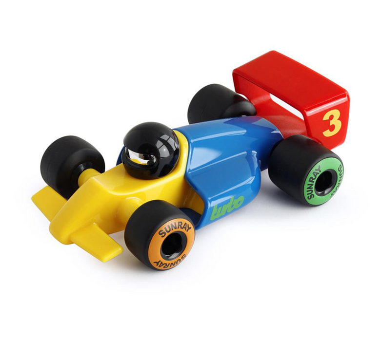 Playforever TURBO MIAMI Multicolor Edition toy F1 racing car