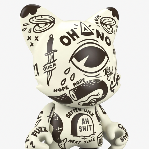 Oh-No Classic UberJanky by McBess 15" vinyl figure Vinyl Art Toy Superplastic