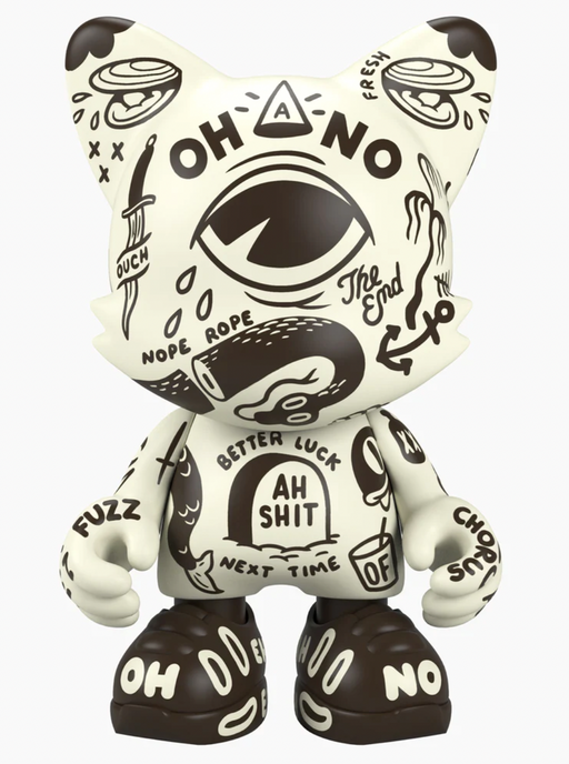 Oh-No Classic UberJanky by McBess 15" vinyl figure Vinyl Art Toy Superplastic