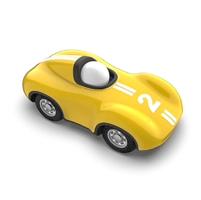 Speedy Le Mans Racing Car Yellow