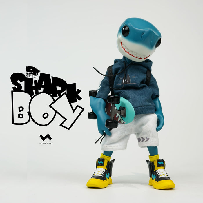 Shark Boy 2GO 8-inch action figure by Momoco x JT Studio