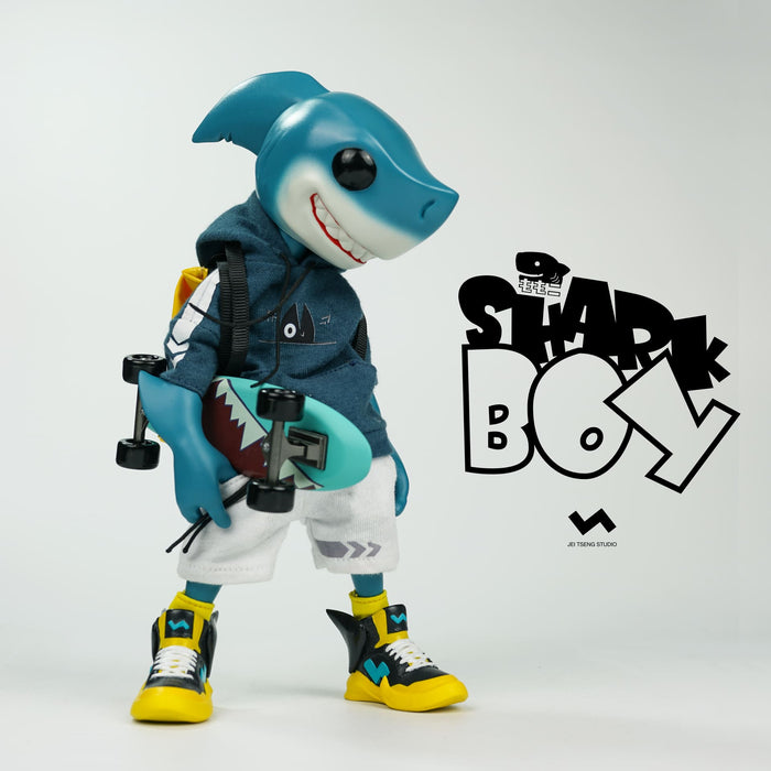 Shark Boy 2GO 2-Pack 8-inch action figures by Momoco x JT Studio