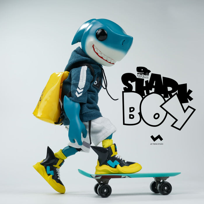 Shark Boy 2GO 8-inch action figure by Momoco x JT Studio