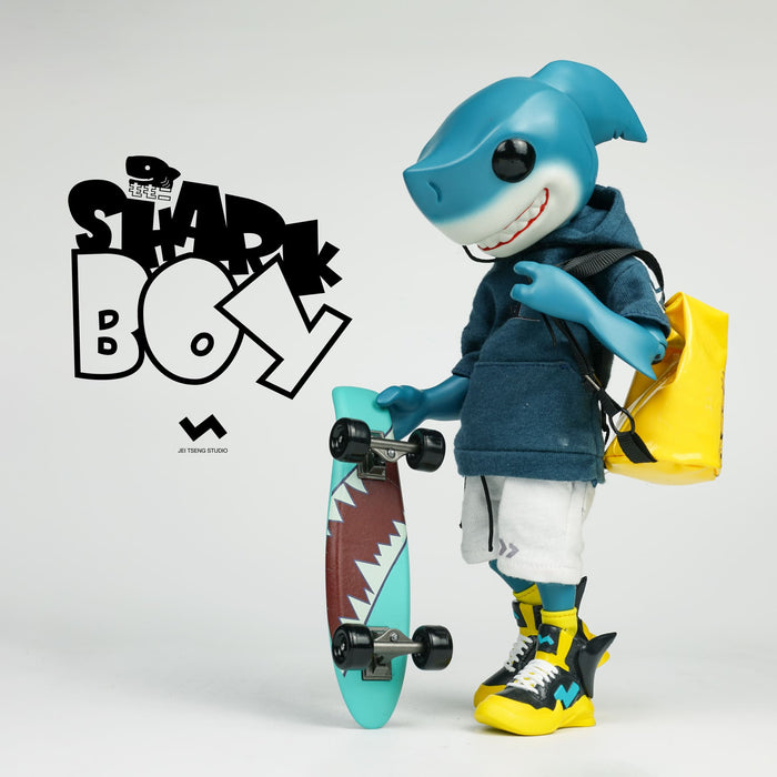 Shark Boy 2GO 2-Pack 8-inch action figures by Momoco x JT Studio