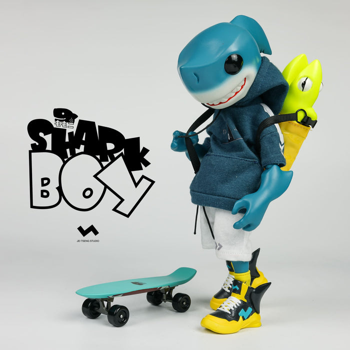 Shark Boy 2GO 2-Pack 8-inch action figures by Momoco x JT Studio