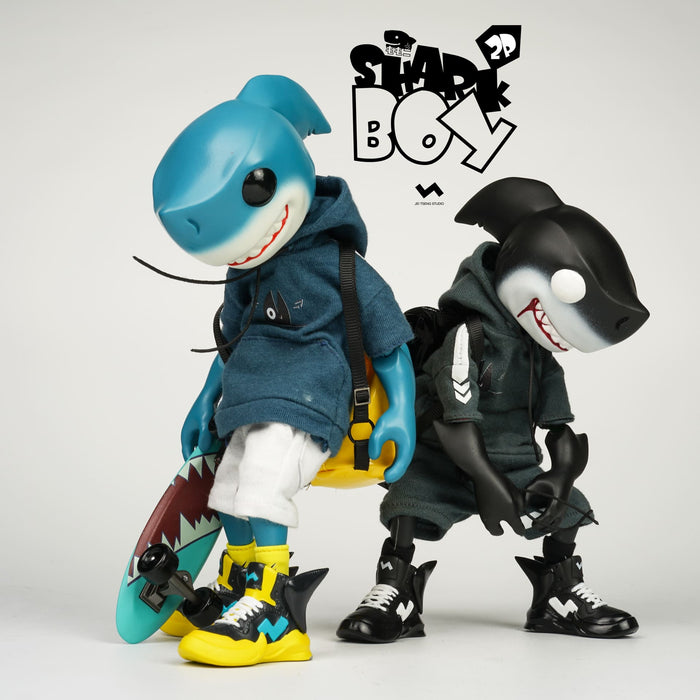 Shark Boy 2GO 2-Pack 8-inch action figures by Momoco x JT Studio