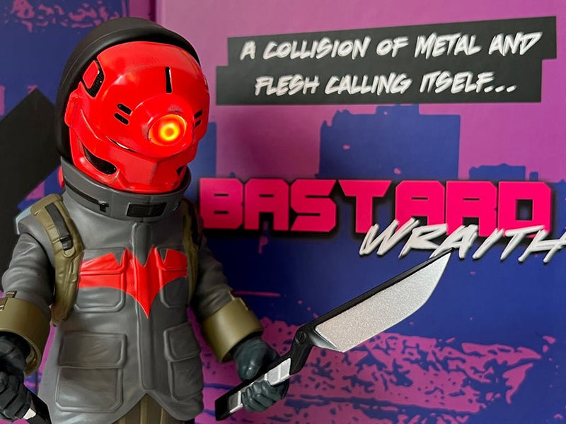 Bastard Wraith Red Hood Edition by Rios Palante Vinyl Art Toy Strangecat